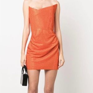 Roland Mouret studded corset mini dress (special piece)